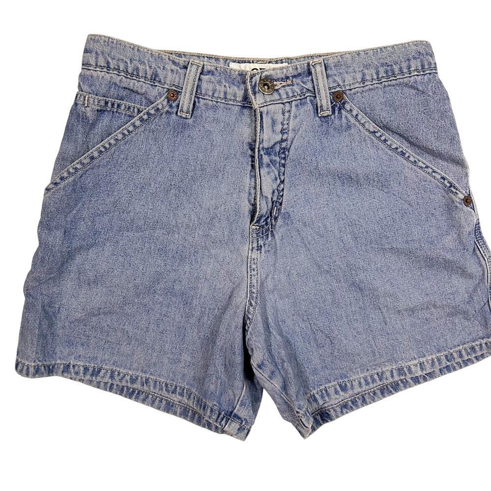 VINTAGE 80s Code Bleu Preppy Boho Utility Summer Festival Cargo Short 27